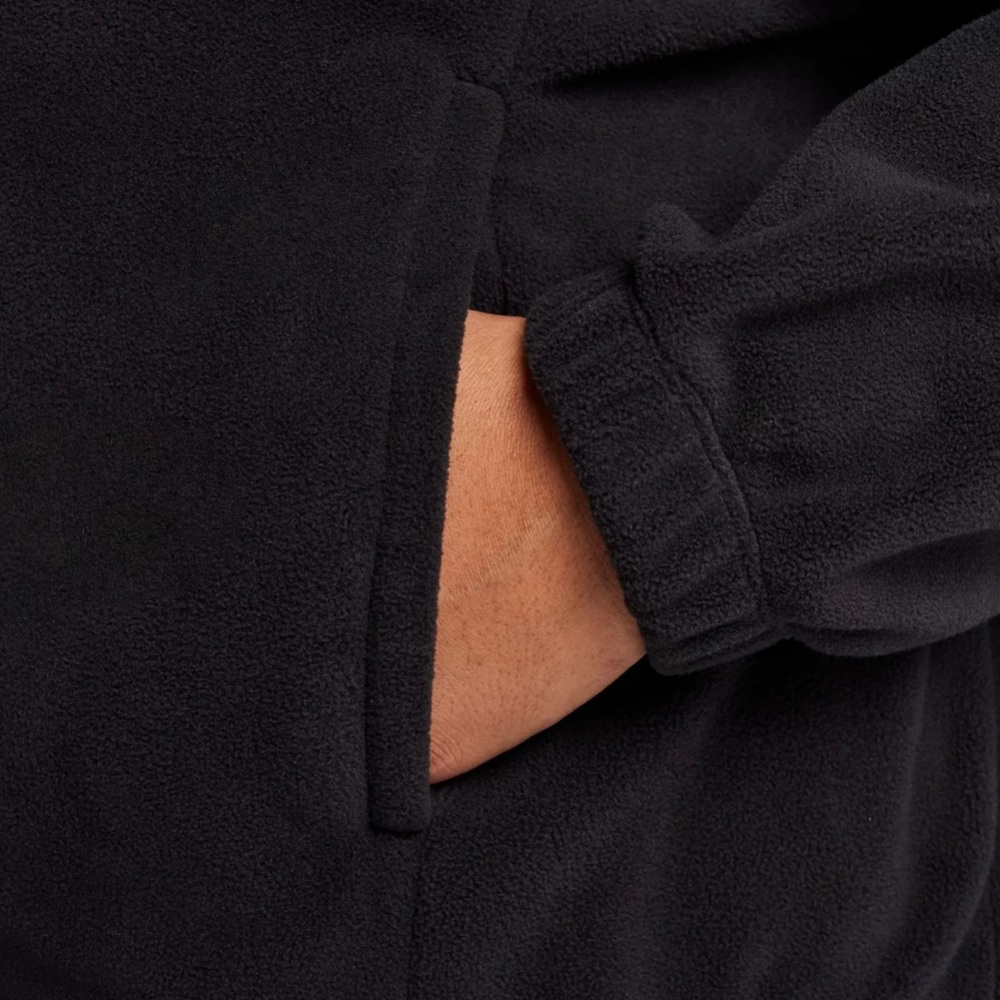 Nike Plus Size Therma-FIT Full-Zip Fleece Black Hoodie NWT - Picture 6 of 14